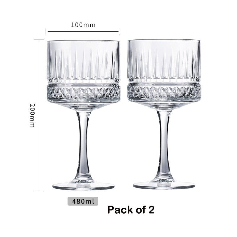 Bacci Home – Two-Piece Cocktail Glass Set