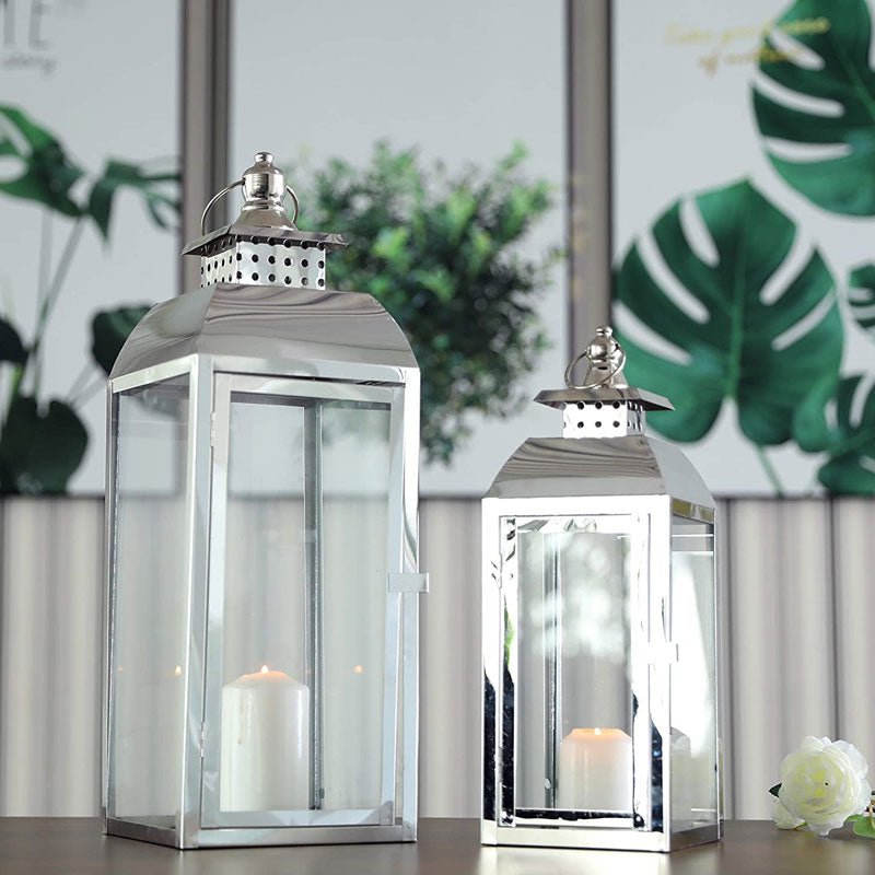 Bacci Home – Stainless Steel Candle Holders Set
