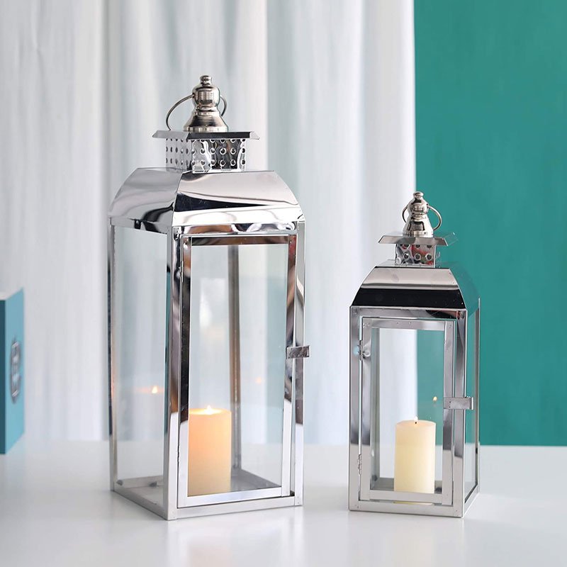 Bacci Home – Stainless Steel Candle Holders Set