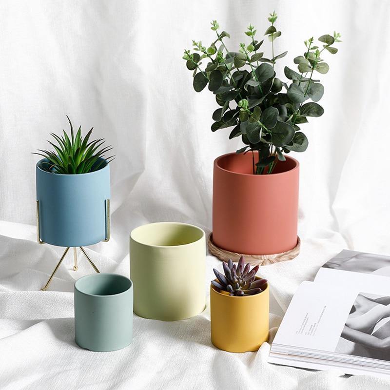Bacci Home – Classic Round Ceramic Pot