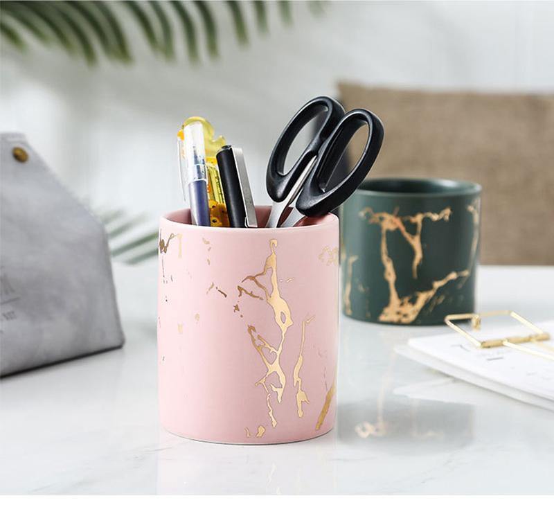 Bacci Home – Marble Planter with Stand