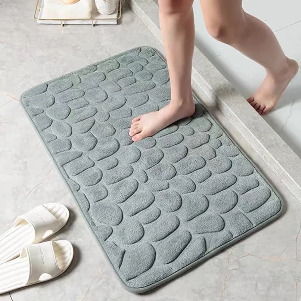 Bacci Home – Versatile Cobblestone Bathroom Mat