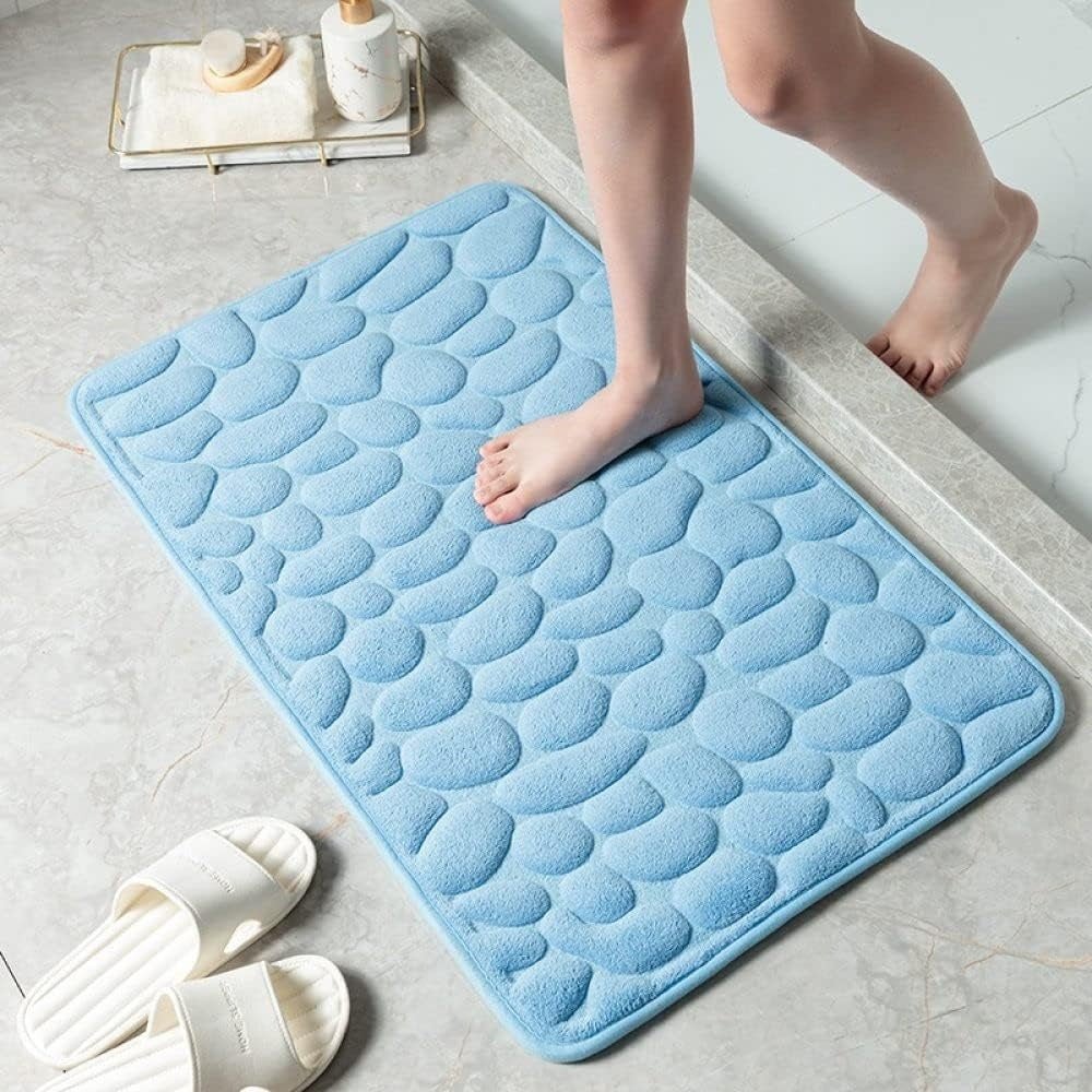 Bacci Home – Versatile Cobblestone Bathroom Mat
