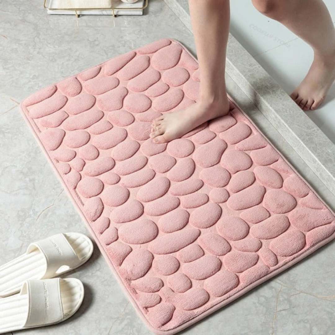 Bacci Home – Versatile Cobblestone Bathroom Mat