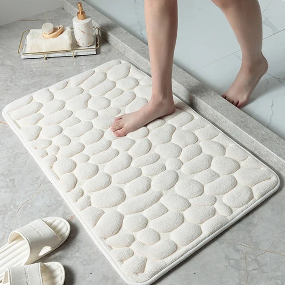 Bacci Home – Versatile Cobblestone Bathroom Mat