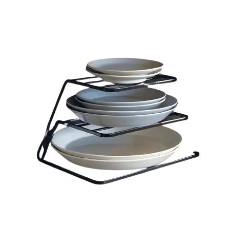 Bacci Home – 2-Tier Plate Organizer