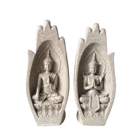 Bacci Home – 2 Buddha Figures