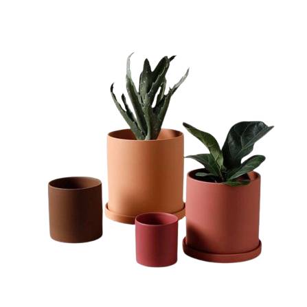 Bacci Home – Classic Round Ceramic Pot