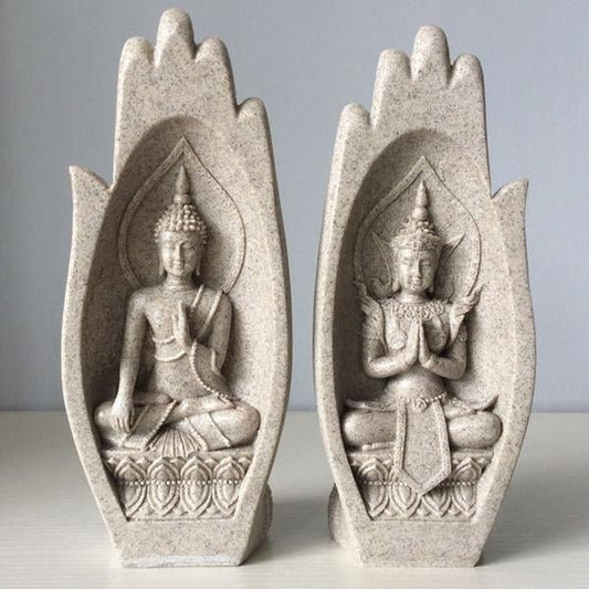 Bacci Home – 2 Buddha Figures