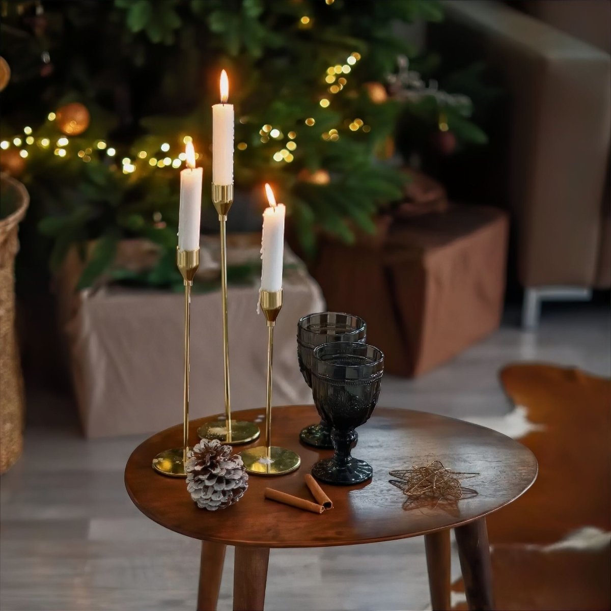 Bacci Home – 3-Piece Candle Holder Set