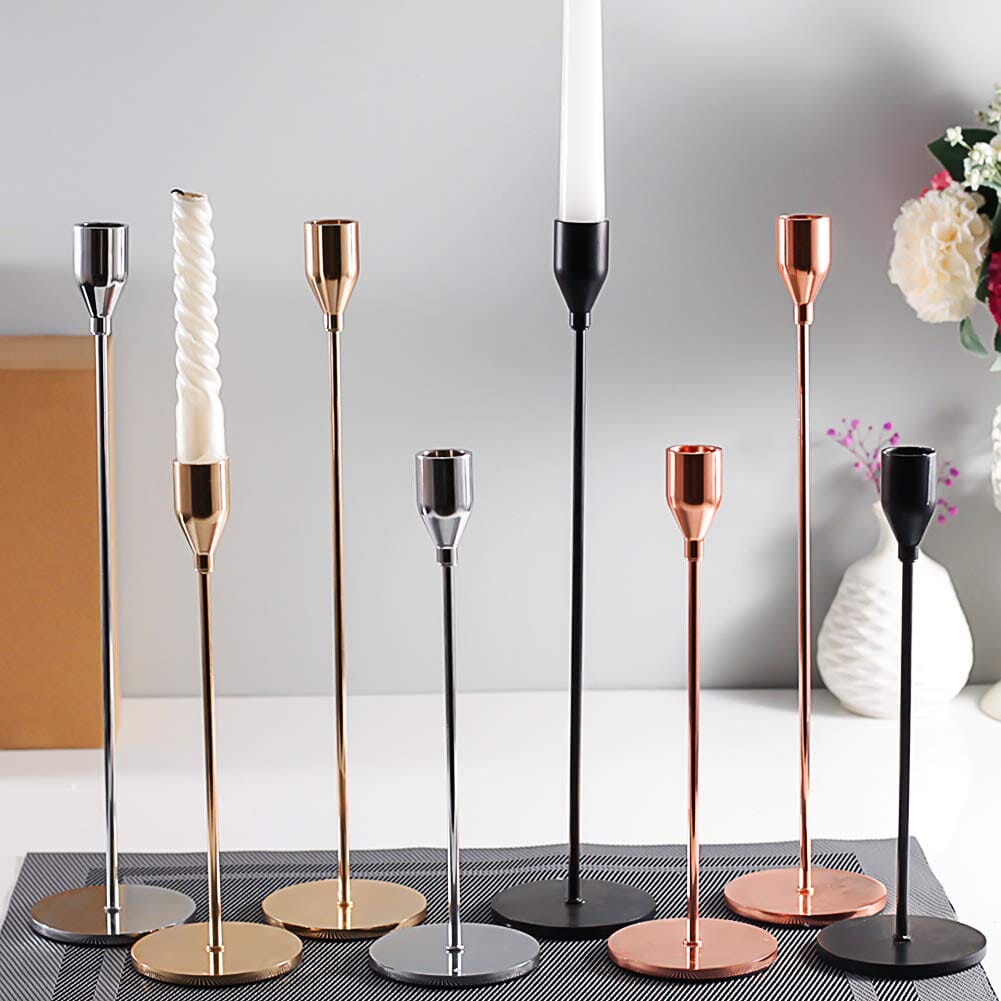 Bacci Home – 3-Piece Candle Holder Set