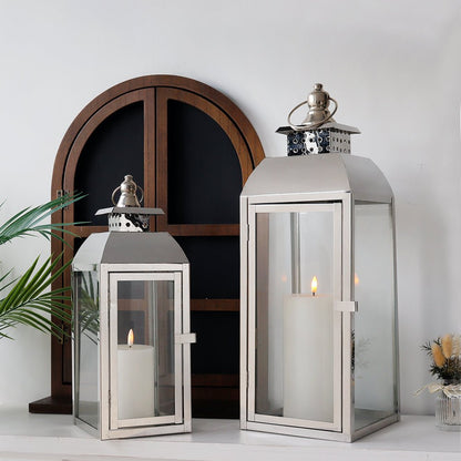 Bacci Home – Stainless Steel Candle Holders Set