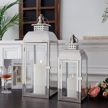 Bacci Home – Stainless Steel Candle Holders Set