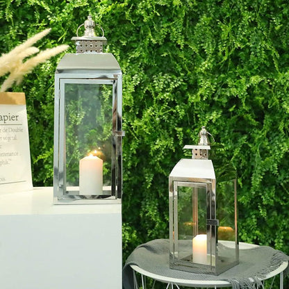 Bacci Home – Stainless Steel Candle Holders Set