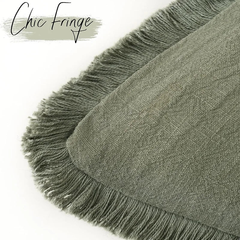 Bacci Home – Ruffle Covers in Cotton Linen