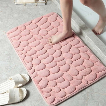 Bacci Home – Versatile Cobblestone Bathroom Mat