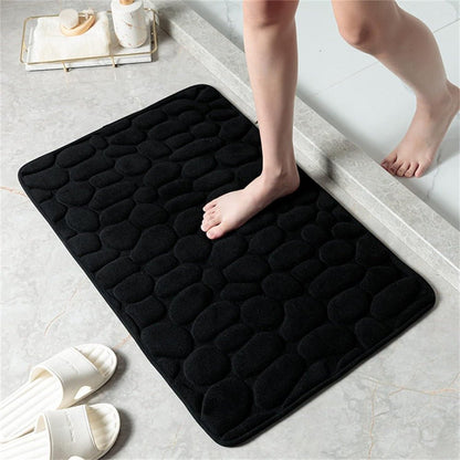 Bacci Home – Versatile Cobblestone Bathroom Mat